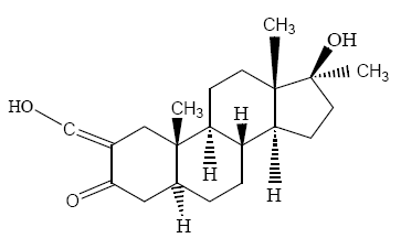 estructura oxymetholone